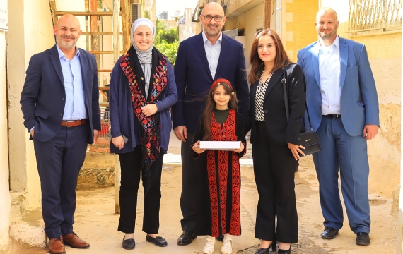 Omar M Masri Launches Khoyoot Center for Social Development and Training in Al Baqa’a Refugee Camp  